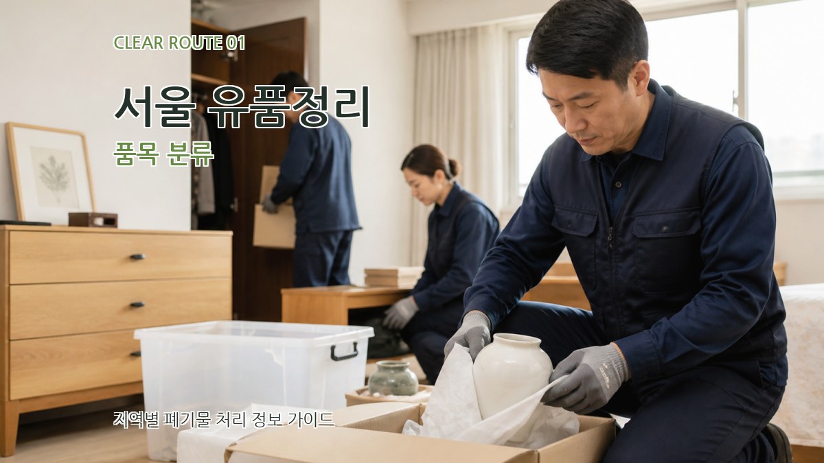 서울 유품정리