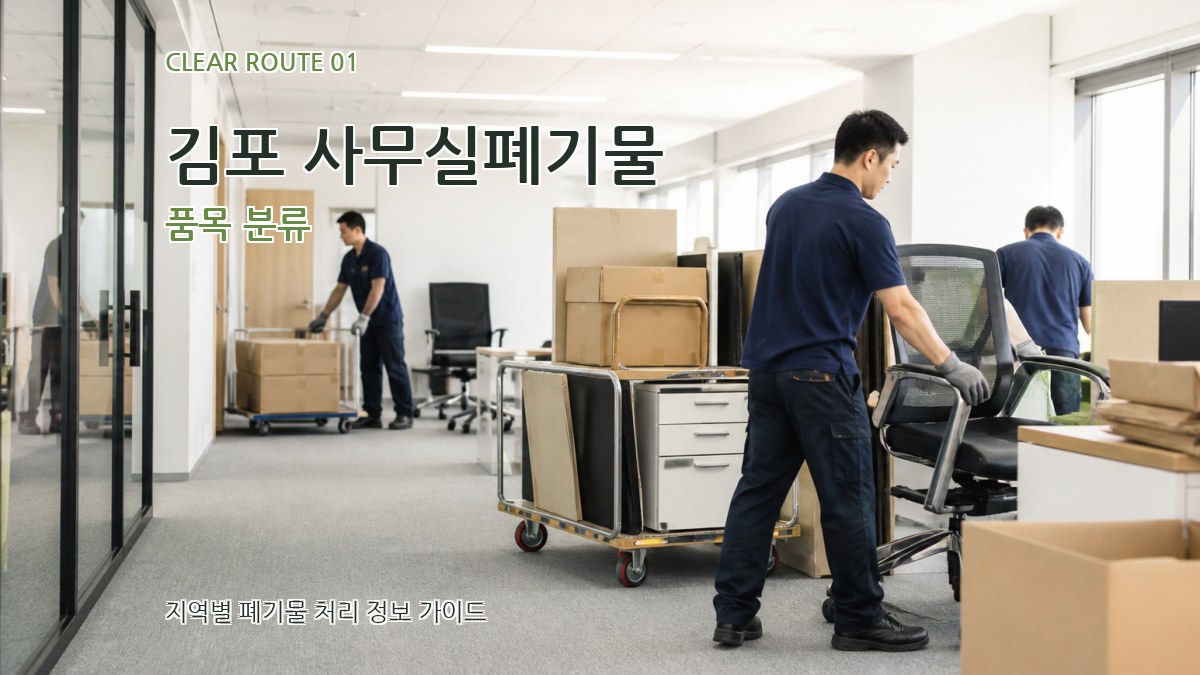 김포 사무실폐기물