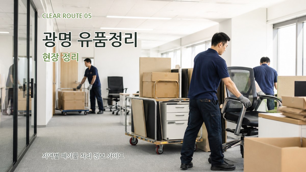 광명 유품정리 현장 정리