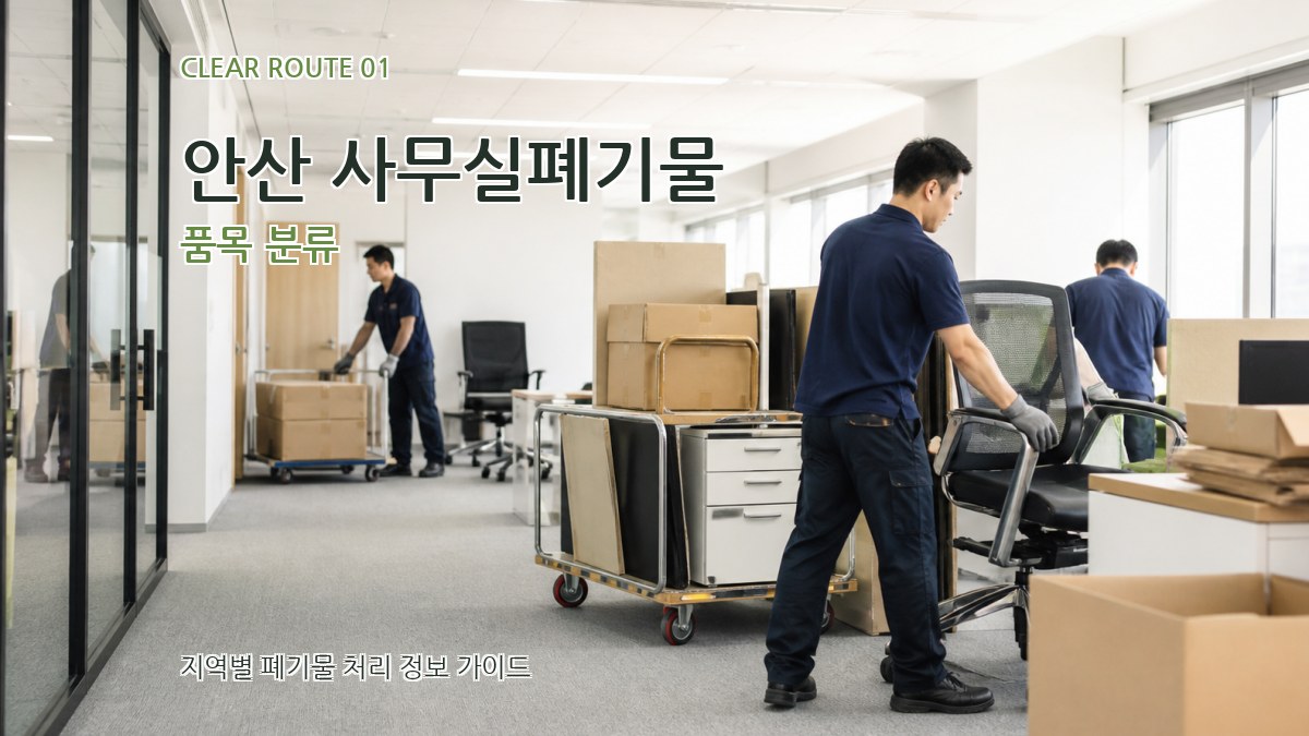 안산 사무실폐기물