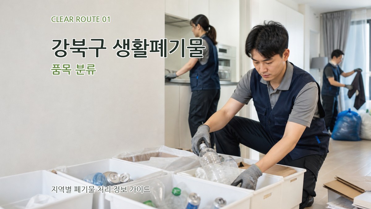 강북구 생활폐기물