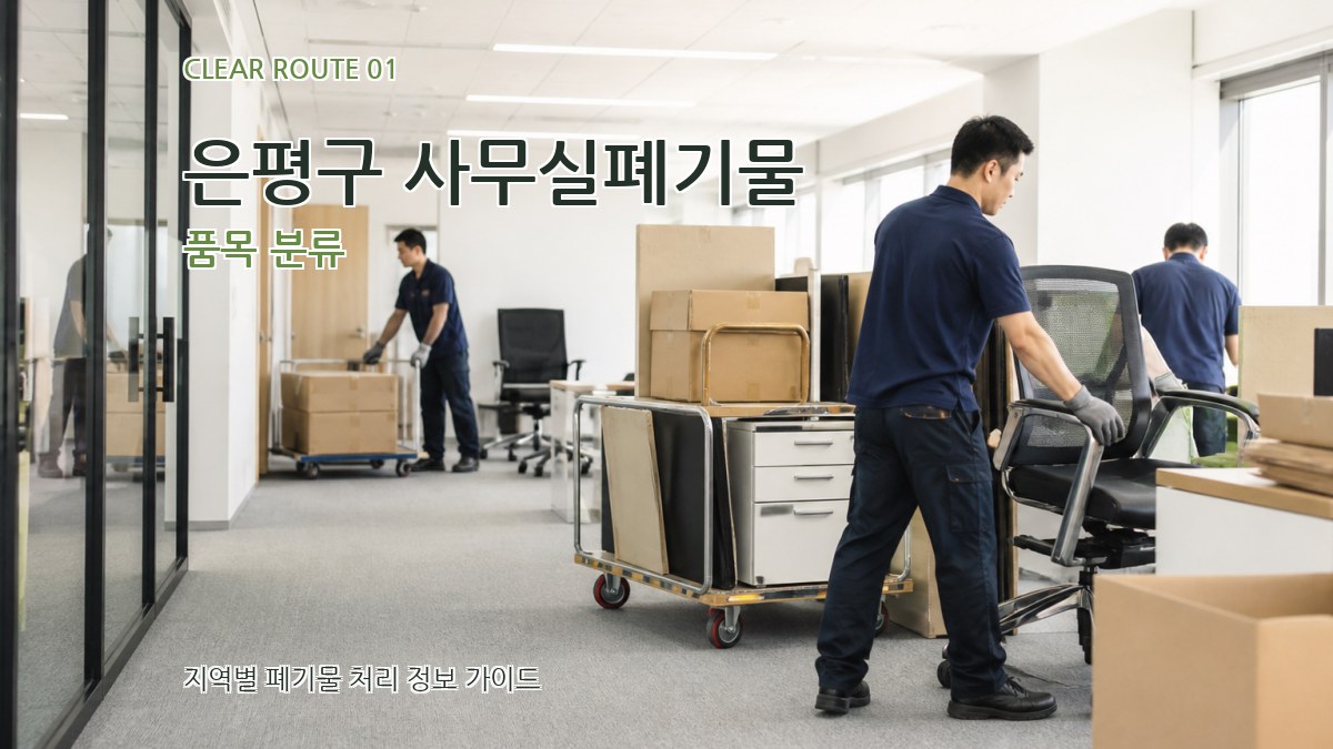 은평구 사무실폐기물