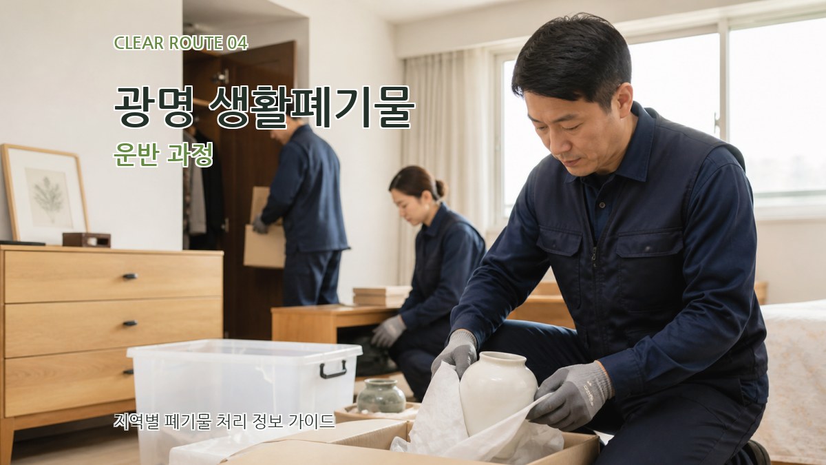 광명 생활폐기물 운반 과정