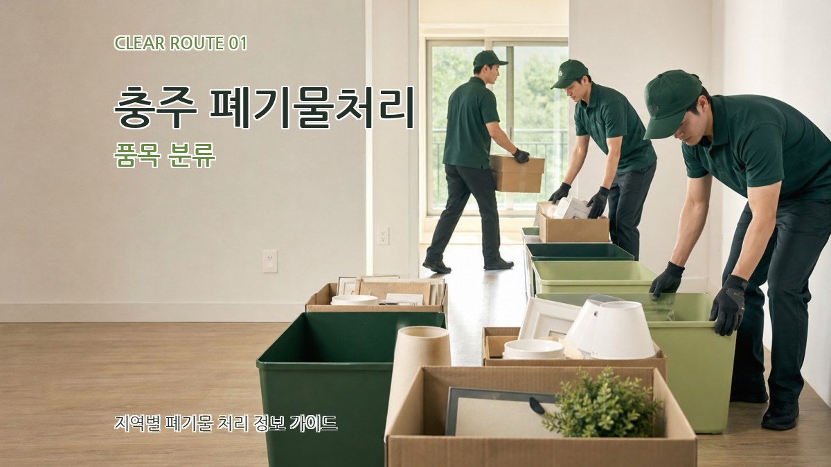 충주 폐기물처리
