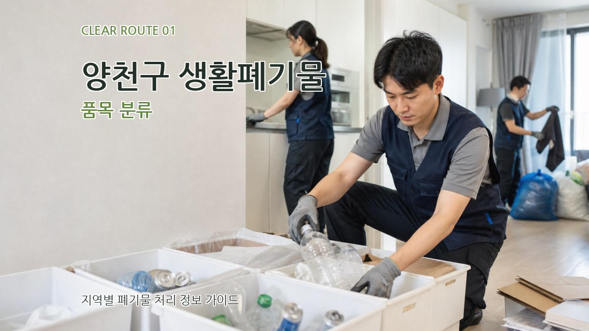 양천구 생활폐기물