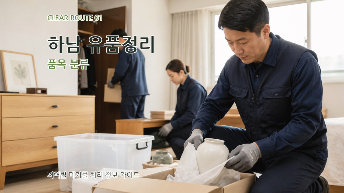 하남 유품정리