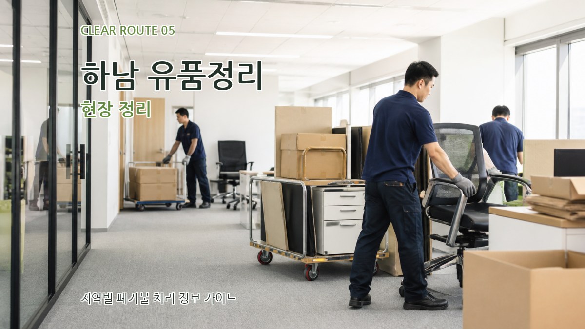 하남 유품정리 현장 정리