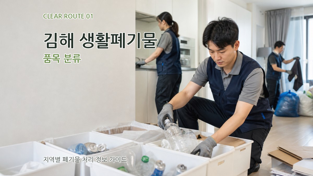 김해 생활폐기물