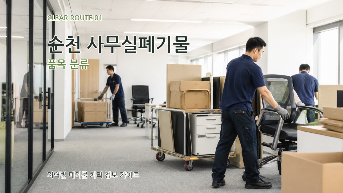 순천 사무실폐기물