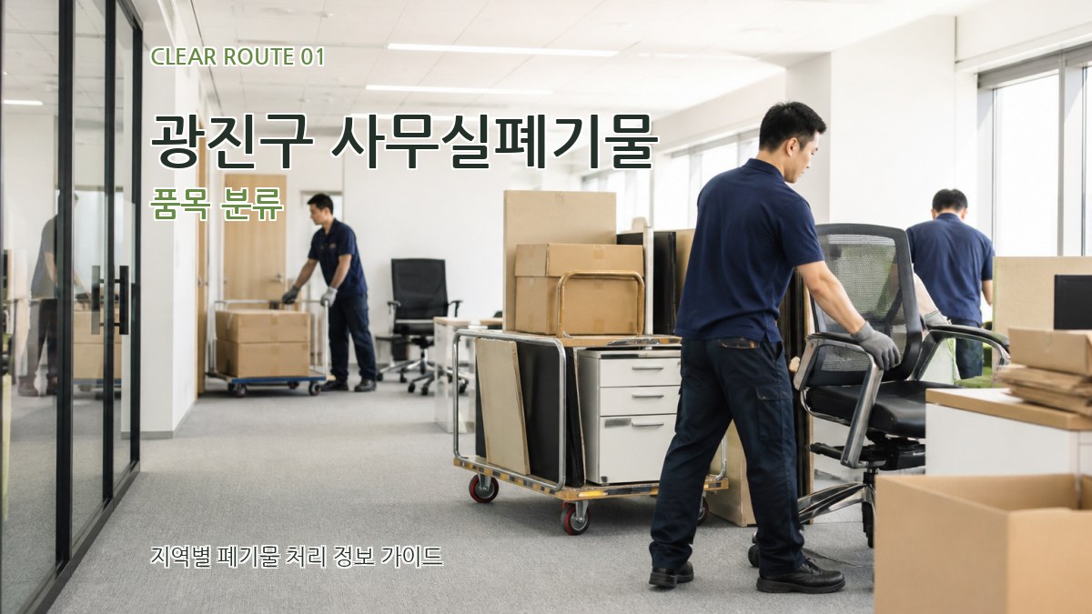 광진구 사무실폐기물
