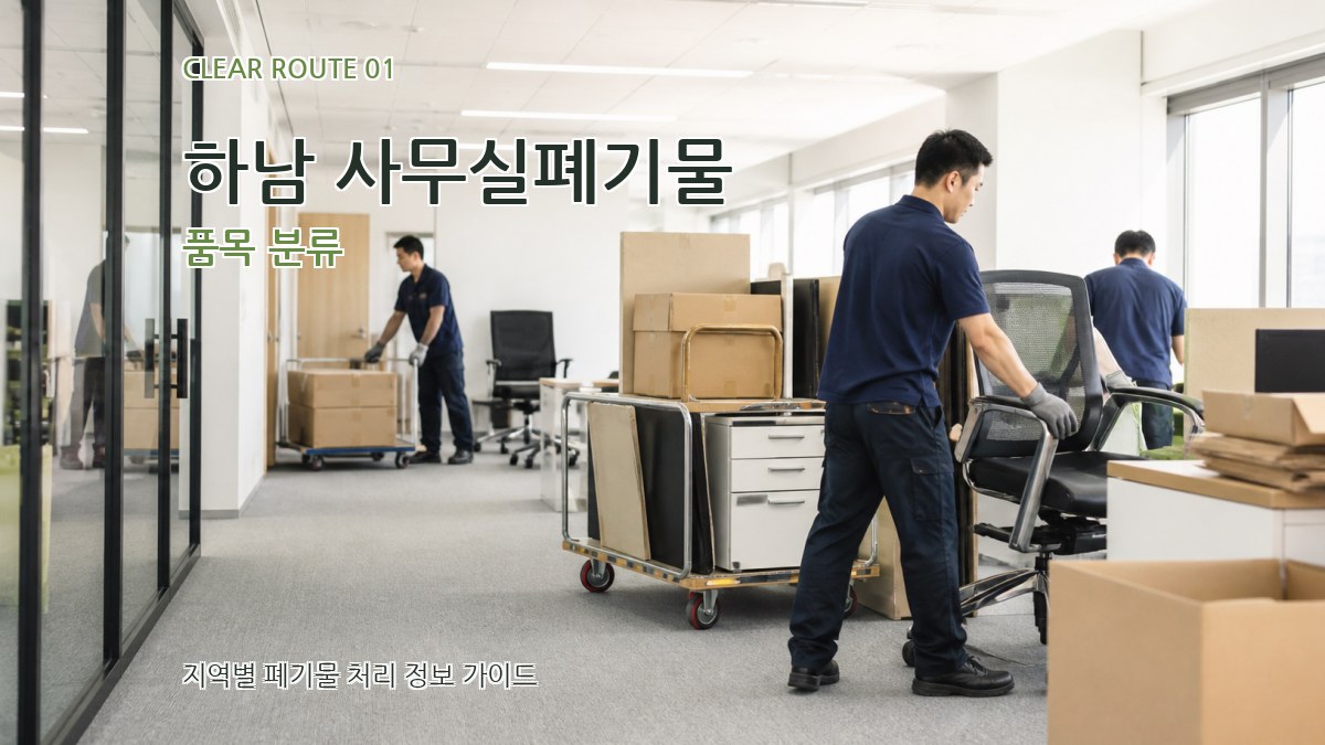 하남 사무실폐기물