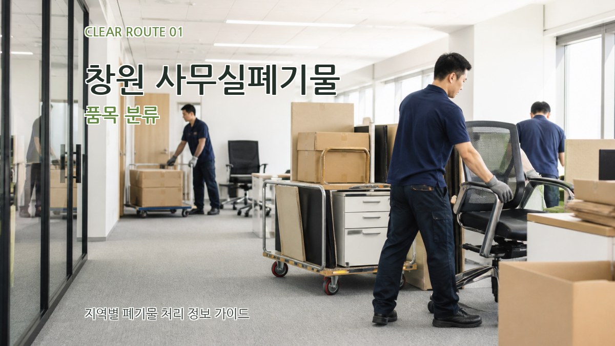 창원 사무실폐기물