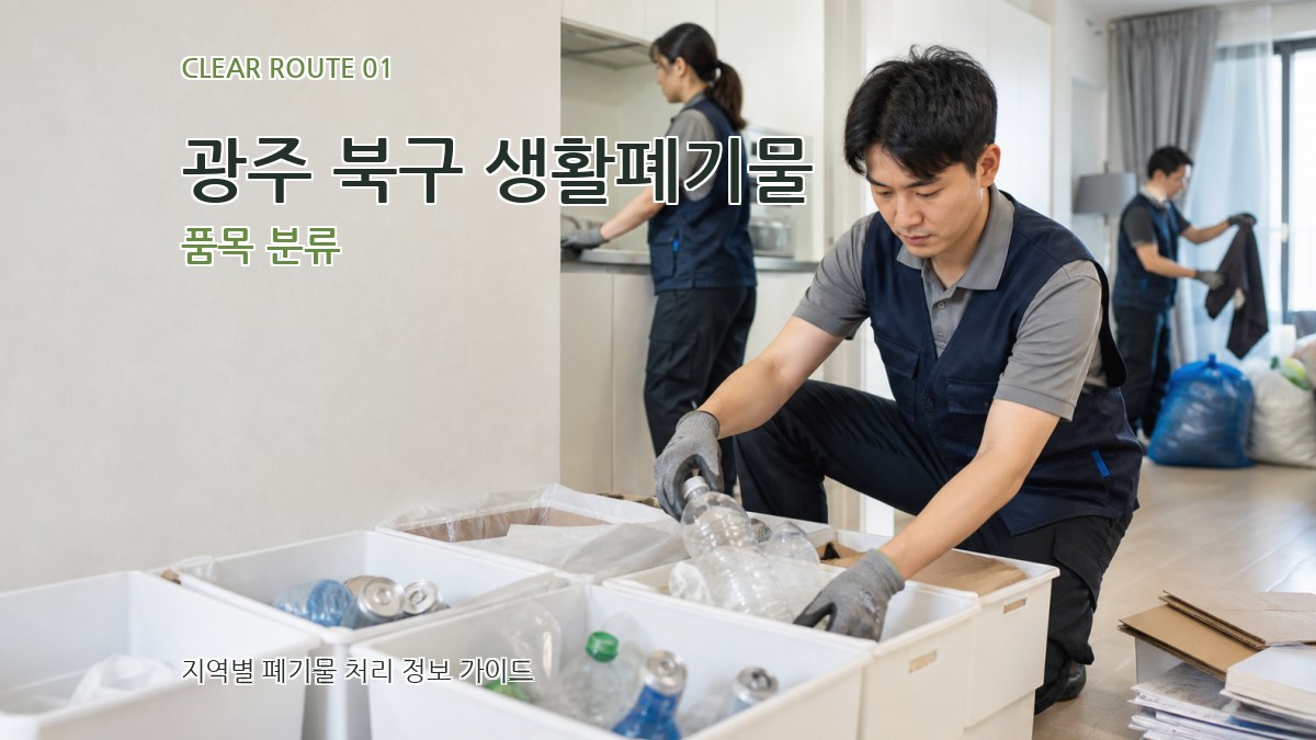 광주 북구 생활폐기물