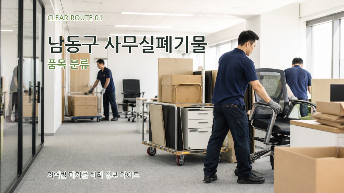 남동구 사무실폐기물