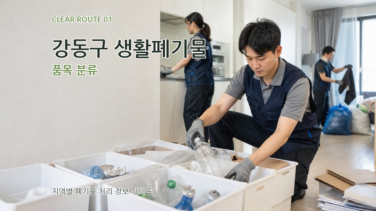 강동구 생활폐기물