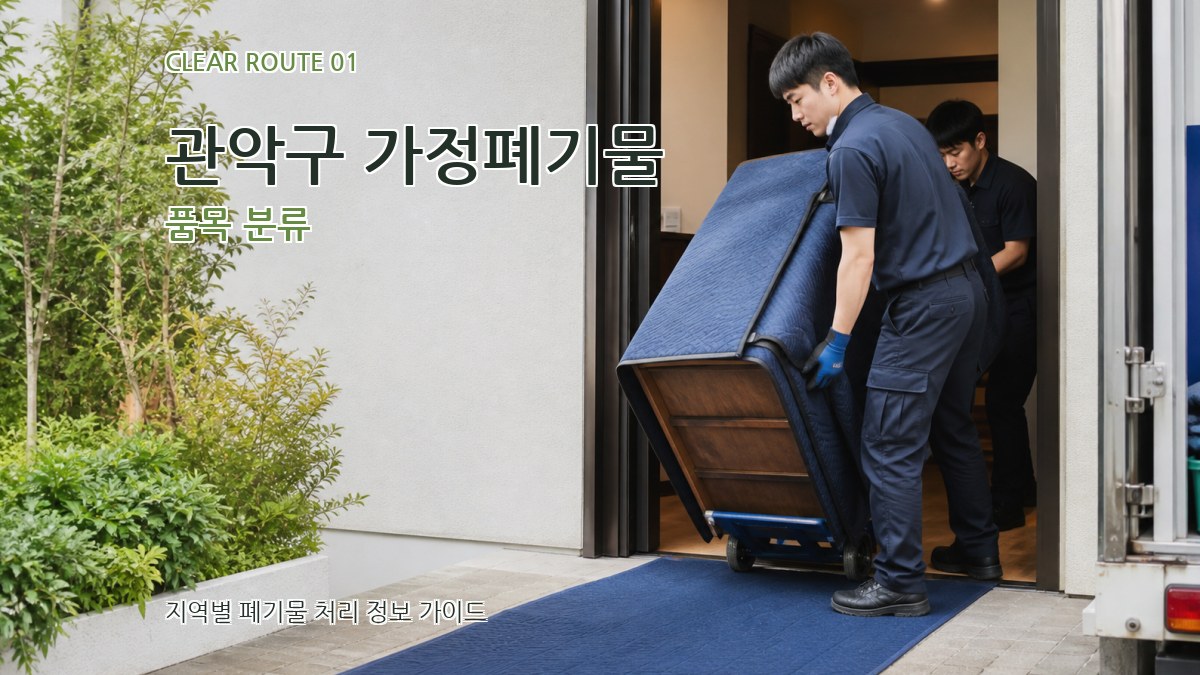 관악구 가정폐기물
