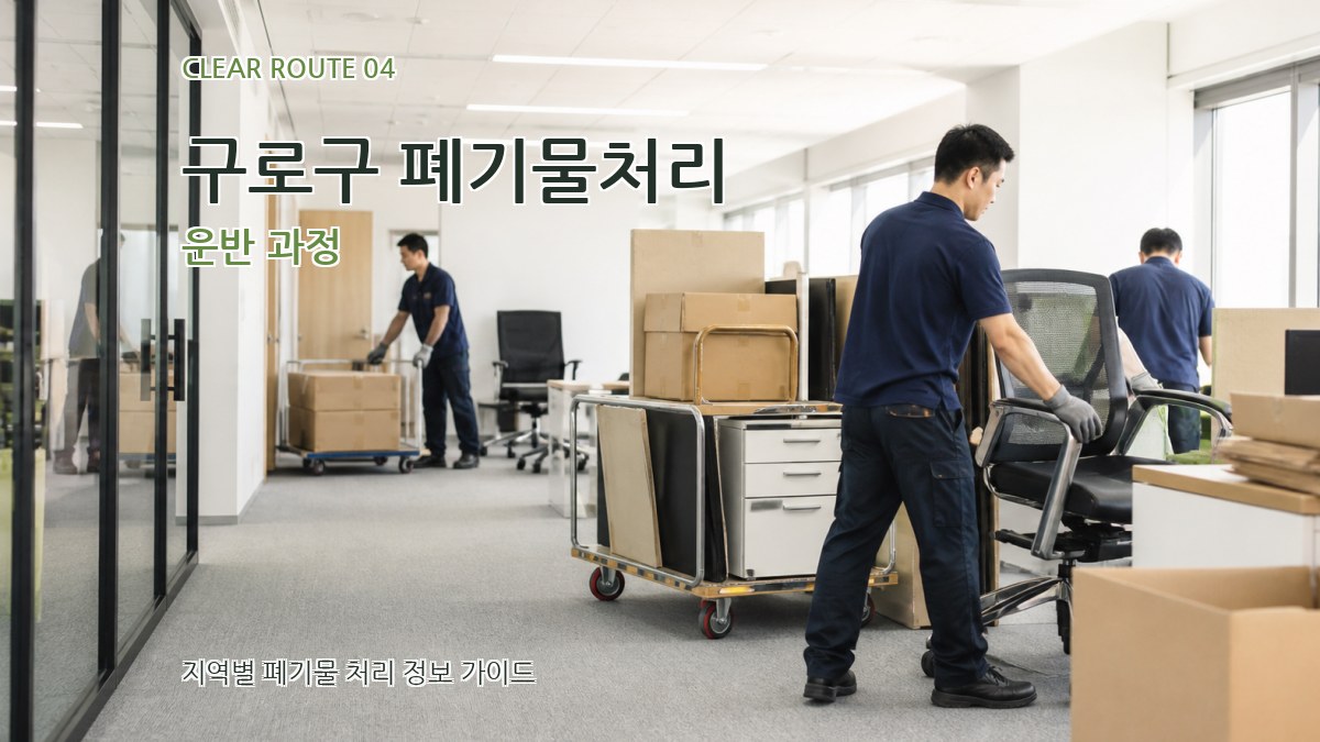 구로구 폐기물처리 운반 과정