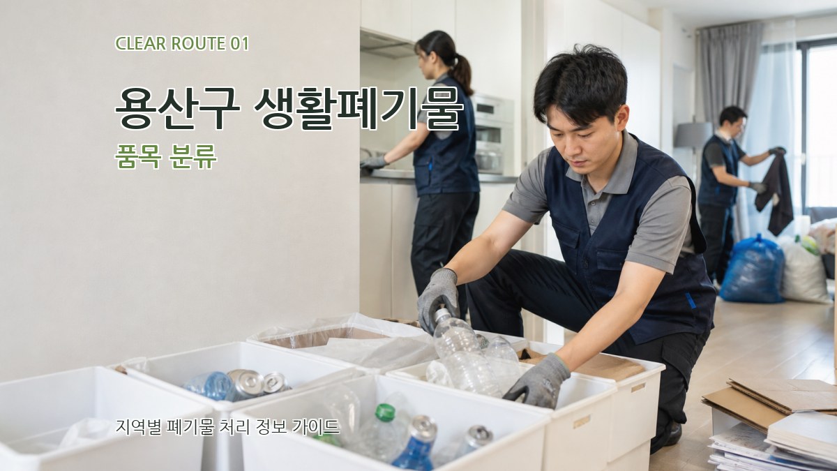 용산구 생활폐기물