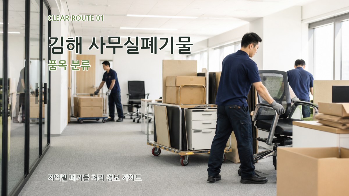 김해 사무실폐기물