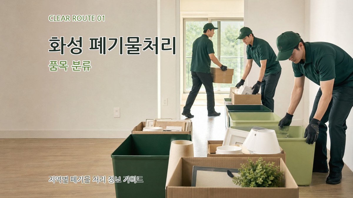 화성 폐기물처리