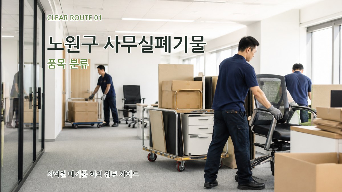 노원구 사무실폐기물