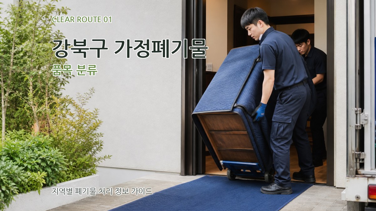 강북구 가정폐기물