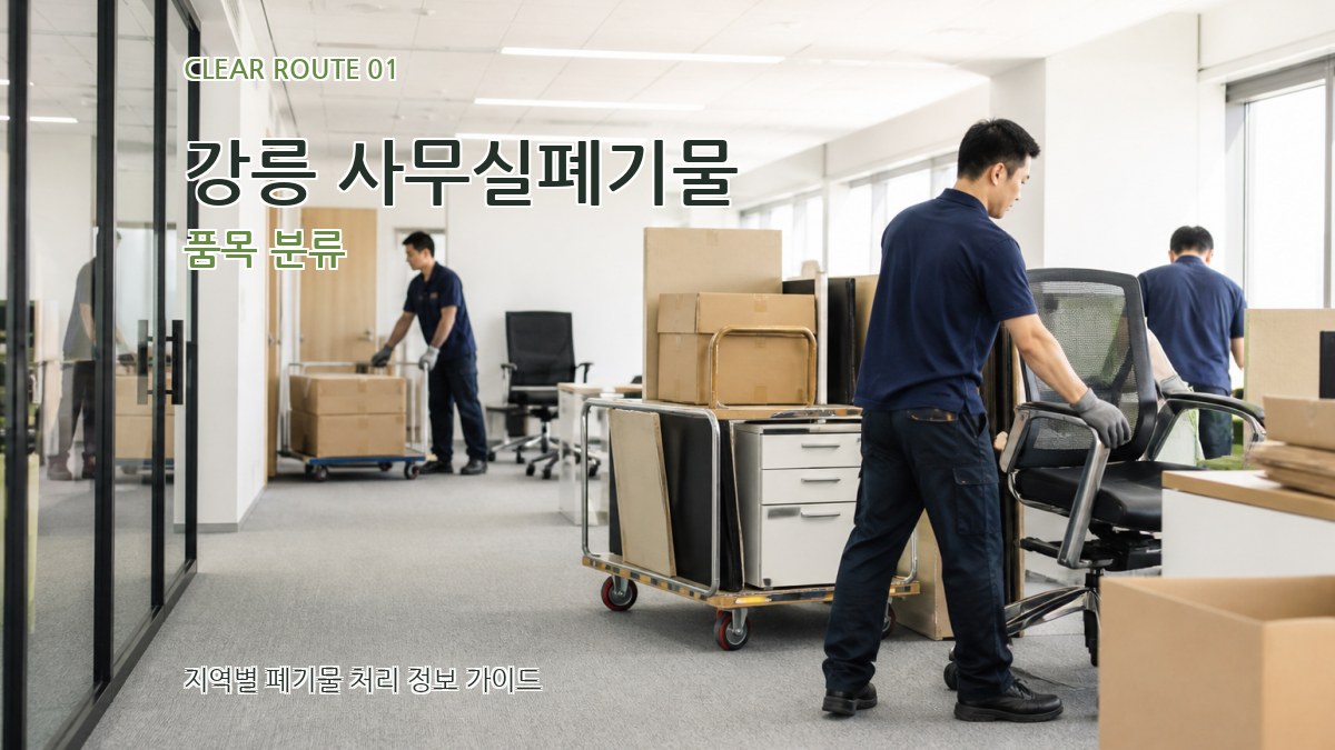 강릉 사무실폐기물