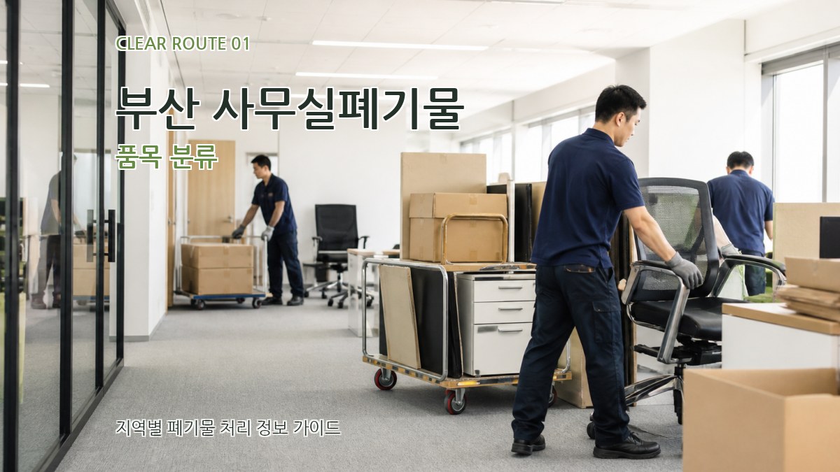 부산 사무실폐기물