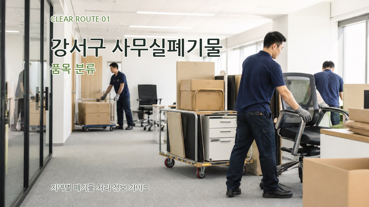 강서구 사무실폐기물
