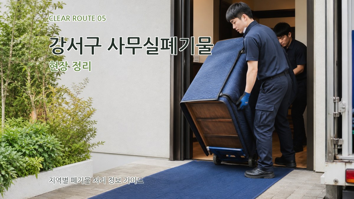 강서구 사무실폐기물 현장 정리