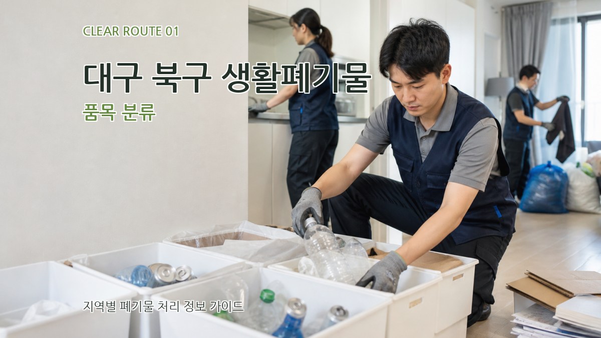 대구 북구 생활폐기물