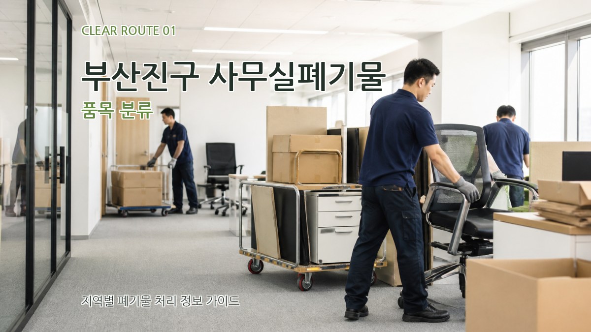 부산진구 사무실폐기물