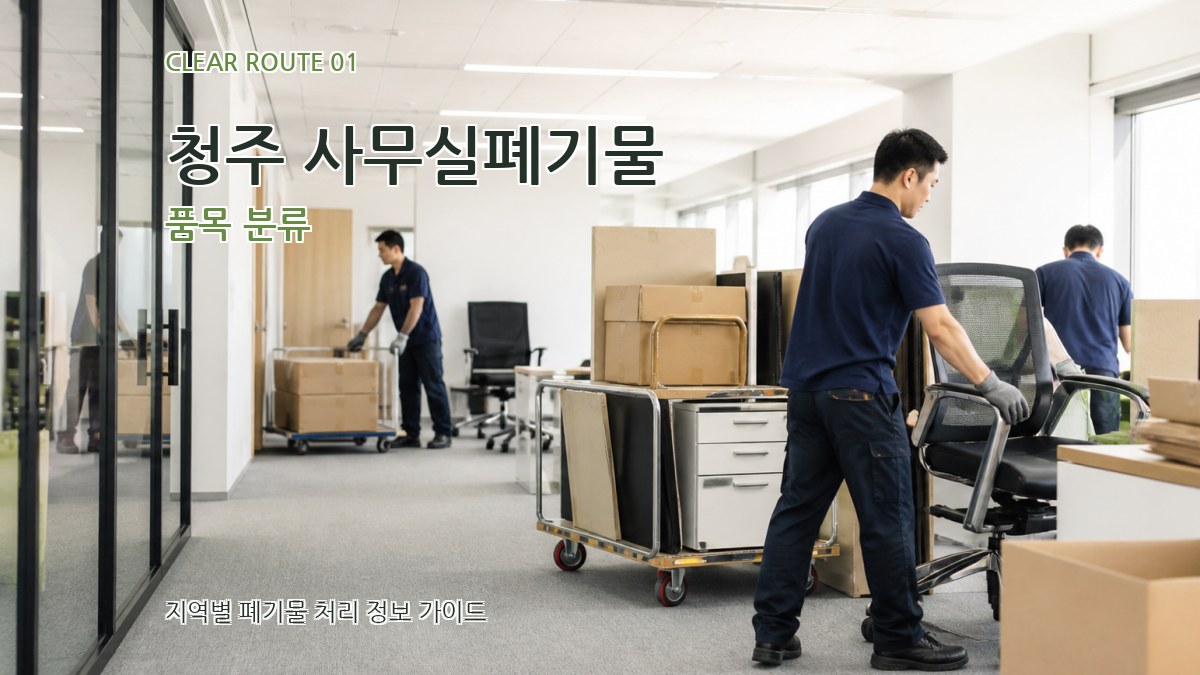 청주 사무실폐기물