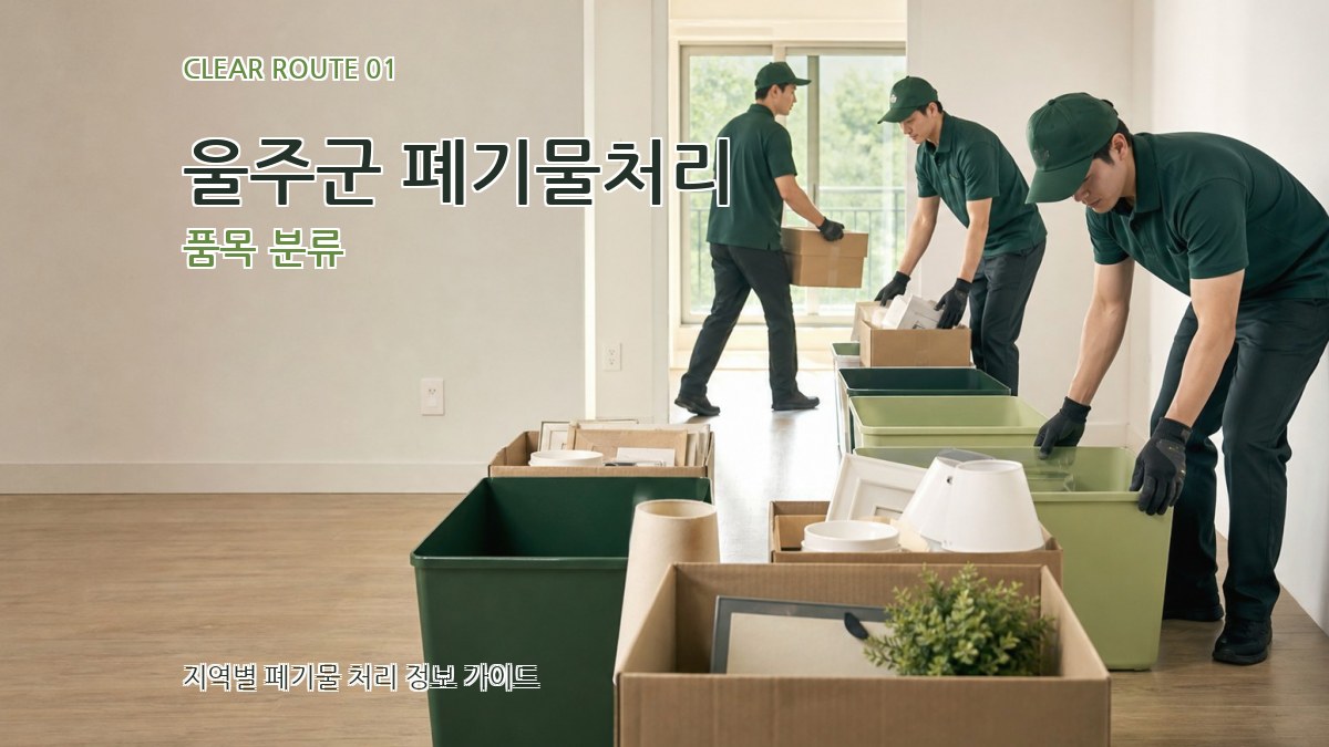 울주군 폐기물처리