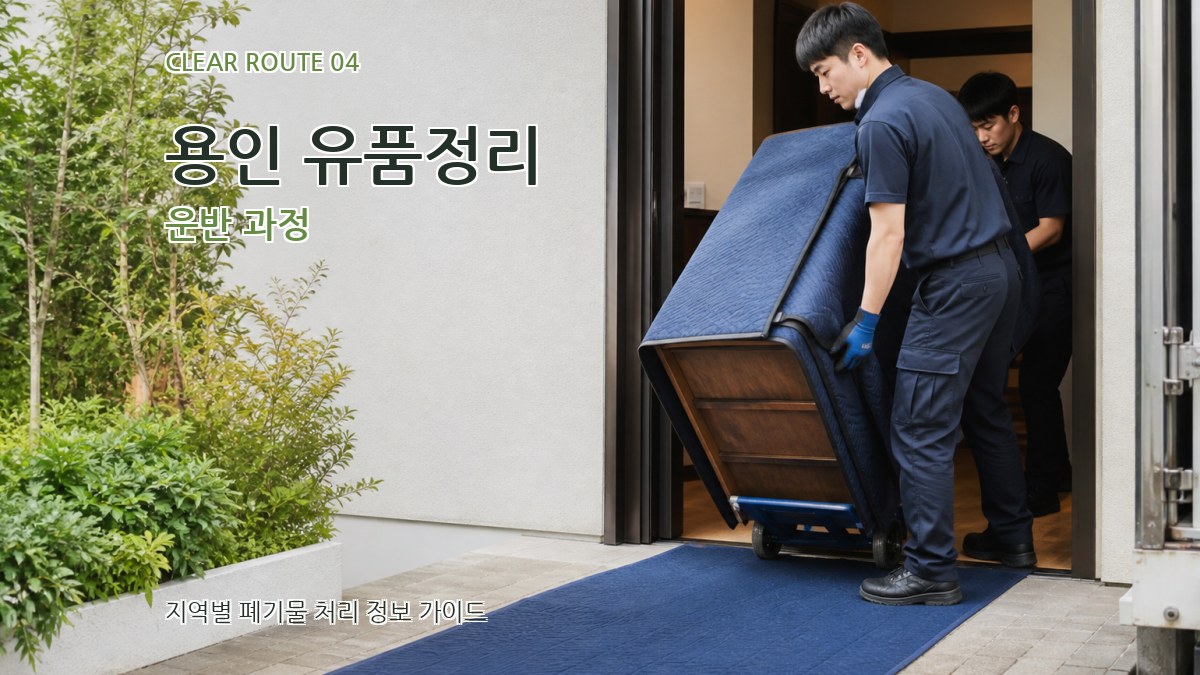 용인 유품정리 운반 과정