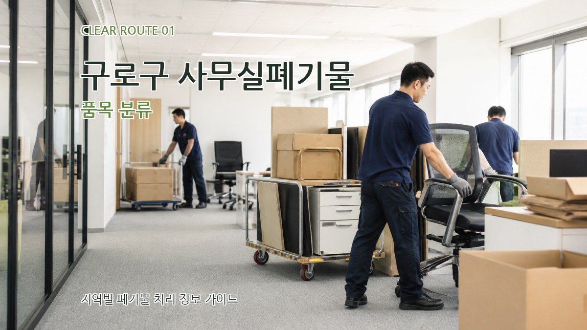 구로구 사무실폐기물