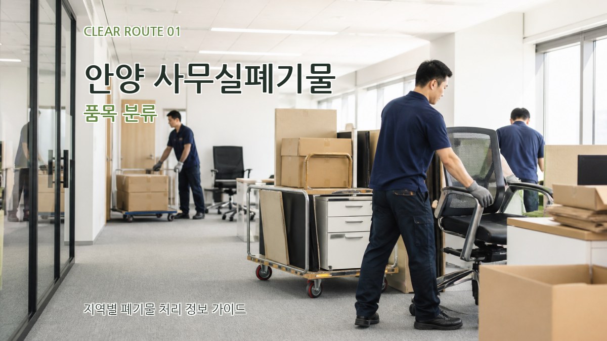 안양 사무실폐기물