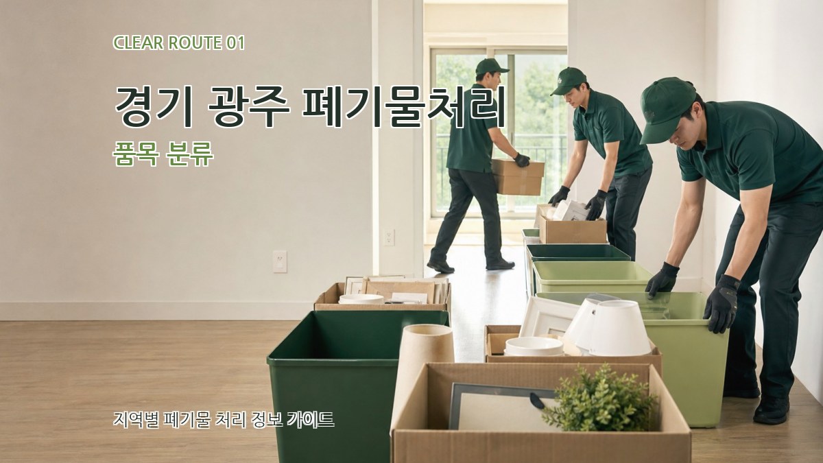 경기 광주 폐기물처리