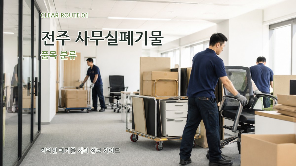 전주 사무실폐기물