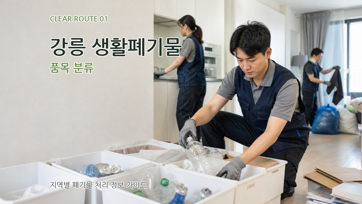 강릉 생활폐기물