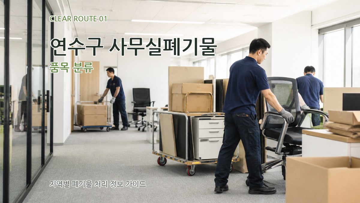 연수구 사무실폐기물