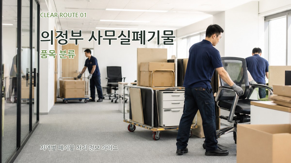 의정부 사무실폐기물
