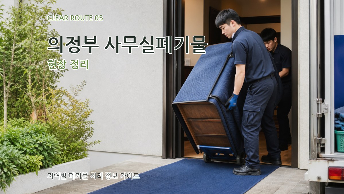 의정부 사무실폐기물 현장 정리