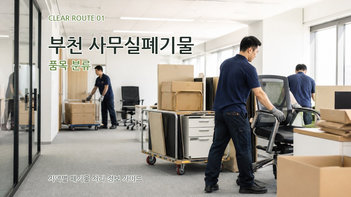 부천 사무실폐기물