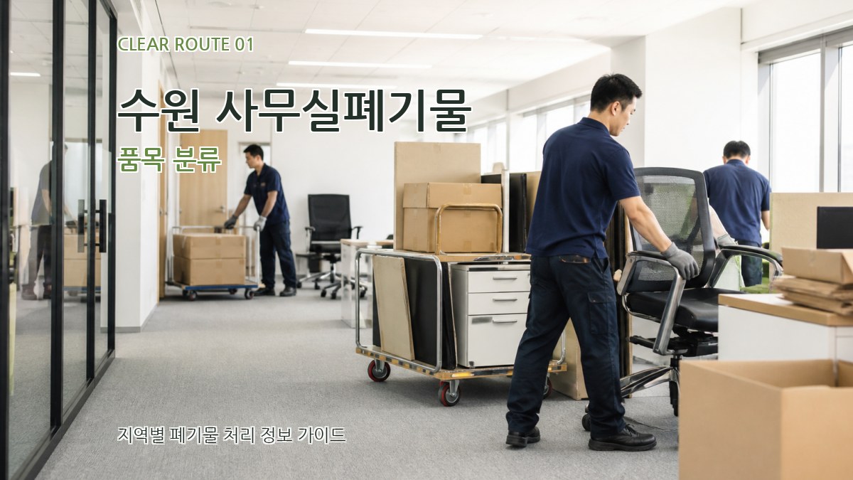 수원 사무실폐기물