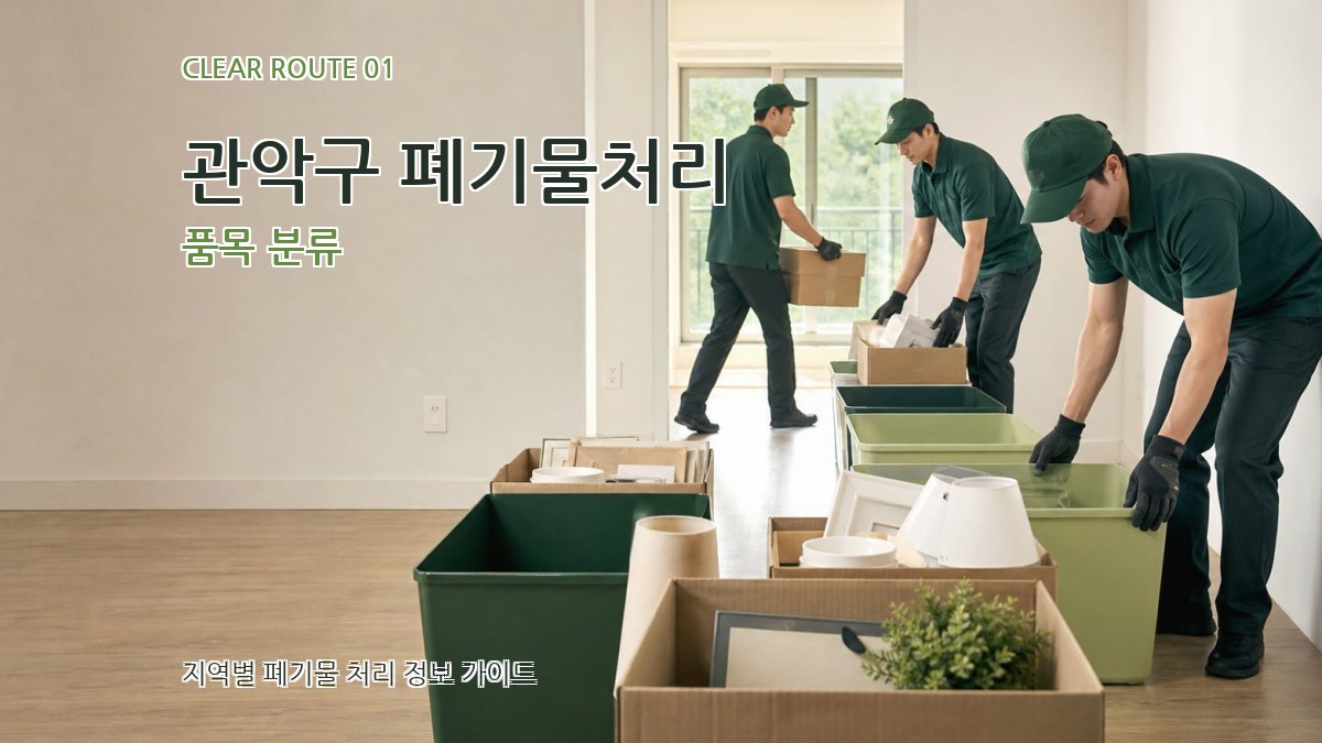 관악구 폐기물처리