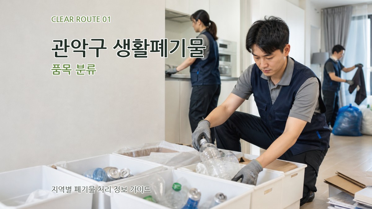 관악구 생활폐기물