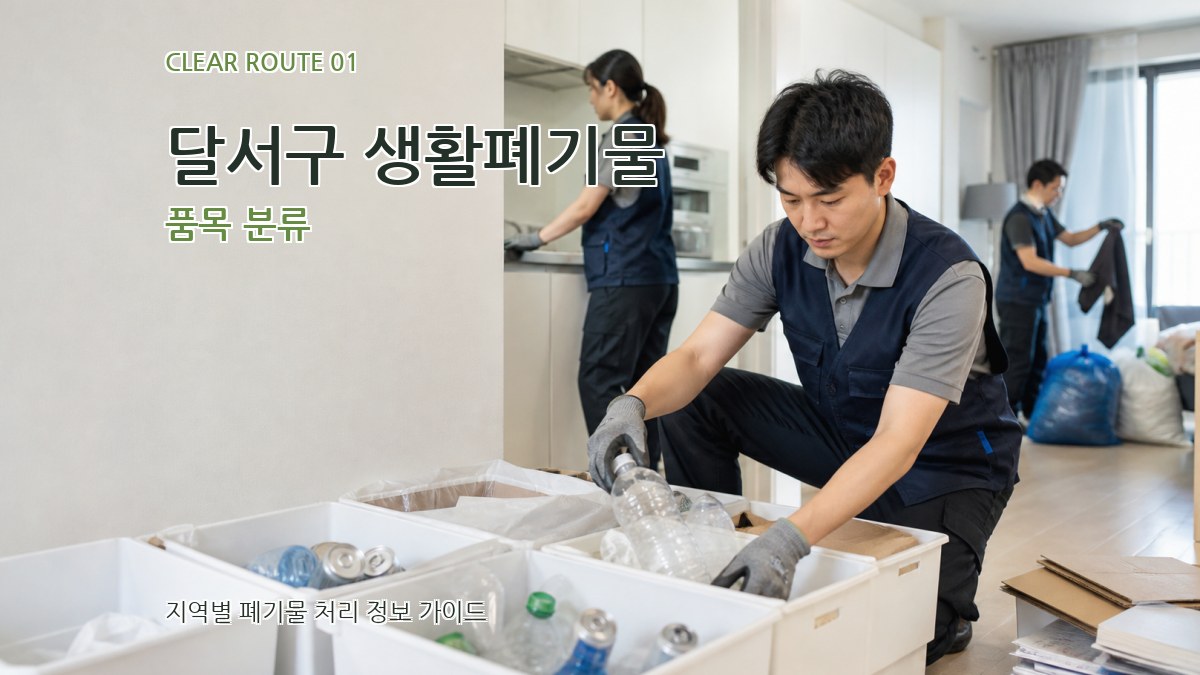 달서구 생활폐기물