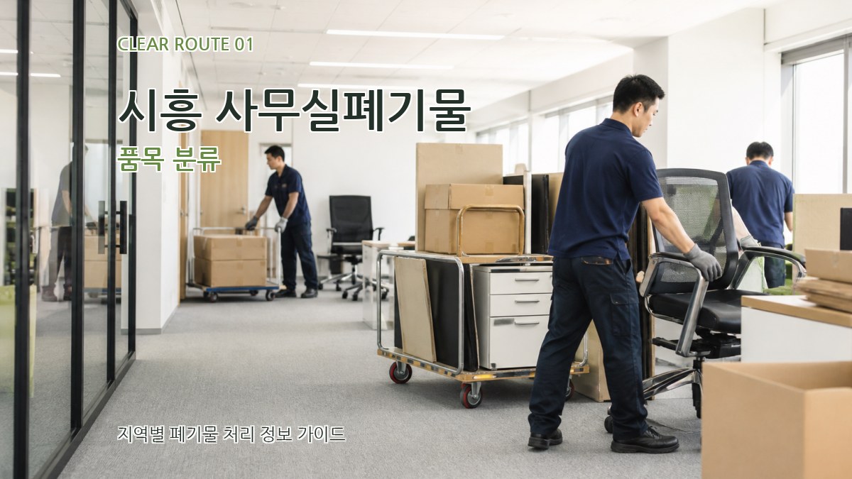 시흥 사무실폐기물