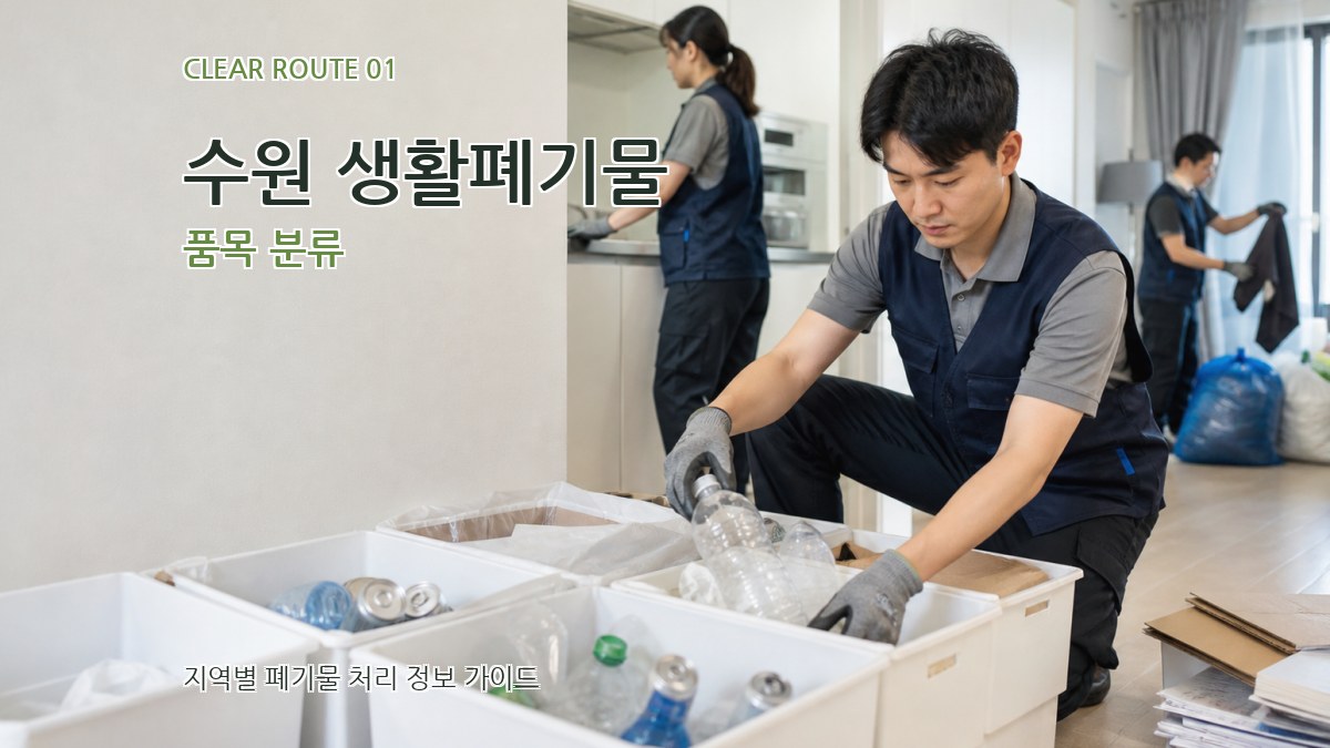 수원 생활폐기물